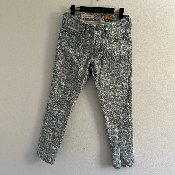 Pilcro and the Letterpress Denim - Pilcro & the Letterpress (from Anthropologie) • Floral Jean Pants‎